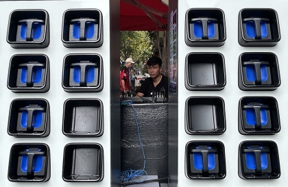 Thế giới 2 bánh: Diện kiến trạm đổi pin xe máy điện đầu tiên của Honda Việt Nam chính thức hoạt động